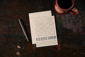 With Deepest Sympathy Card