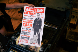
            
                Load image into Gallery viewer, Johnny Cash Show Poster
            
        