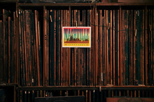 Nashville Sunset Skyline Poster