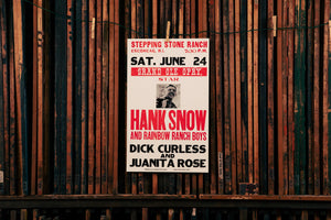 
            
                Load image into Gallery viewer, Hank Snow Poster
            
        