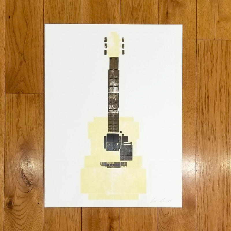 Limited Edition Acoustic Guitar Print