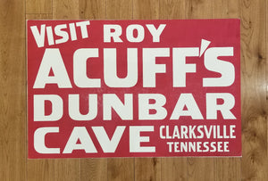 Roy Acuff Dunbar Cave Print