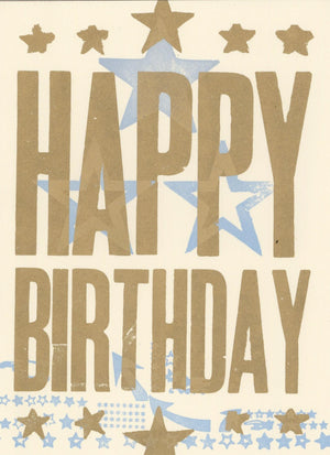 
            
                Load image into Gallery viewer, Stars Block Birthday Card
            
        