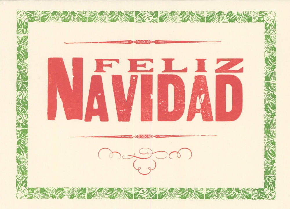 Feliz Navidad Card