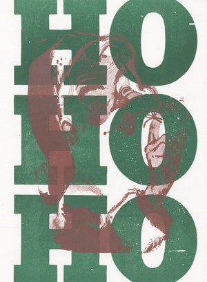 Santa Ho Ho Ho Card