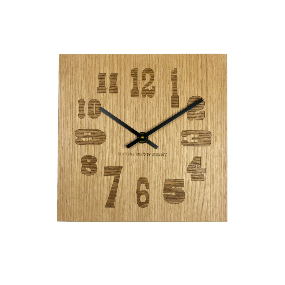
            
                Load image into Gallery viewer, Hatch Oak Clock
            
        