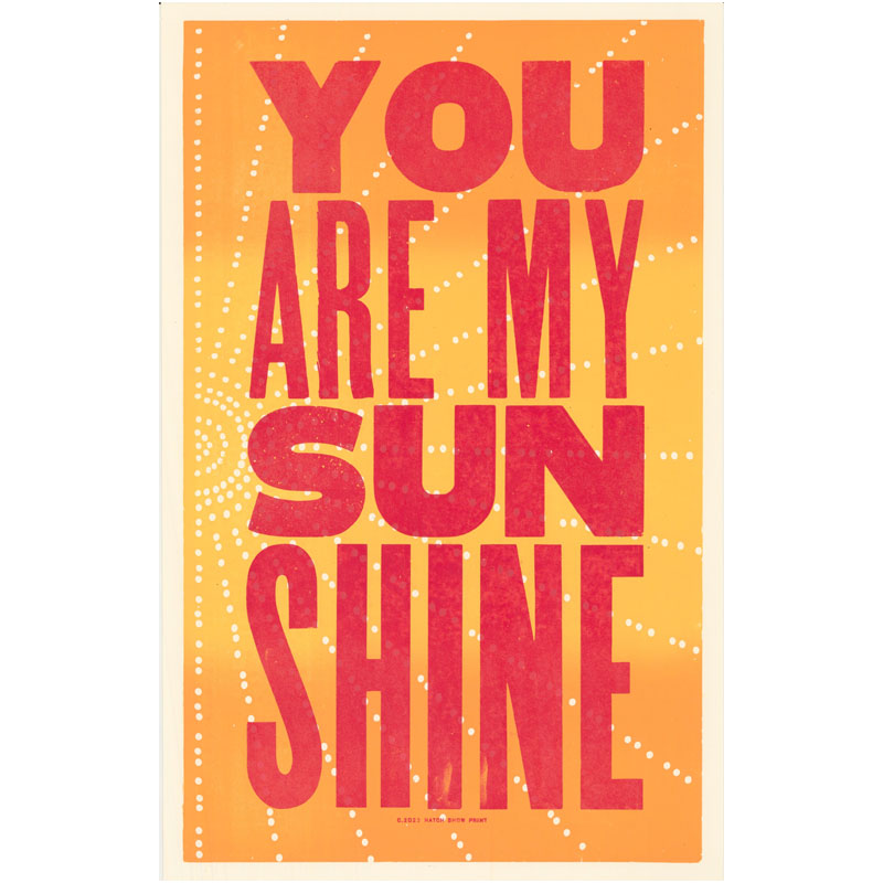 
            
                Load image into Gallery viewer, You Are My Sunshine Poster
            
        