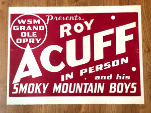 
            
                Load image into Gallery viewer, Roy Acuff Horizontal Print
            
        