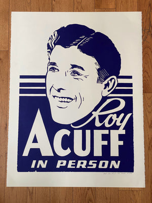 Vertical Roy Acuff in Person Print