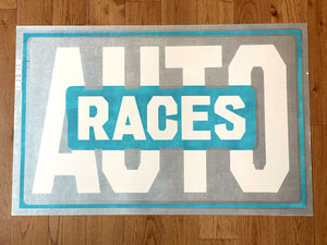 Auto Races Print