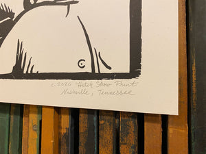 Chimpanzee Print