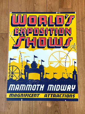 World's Exposition Shows Print