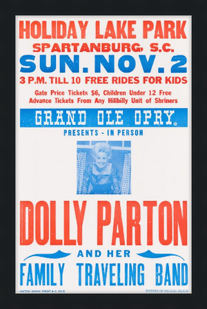 
            
                Load image into Gallery viewer, Framed Dolly Parton Poster
            
        
