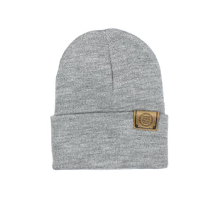 Hatch Leather Patch Beanie