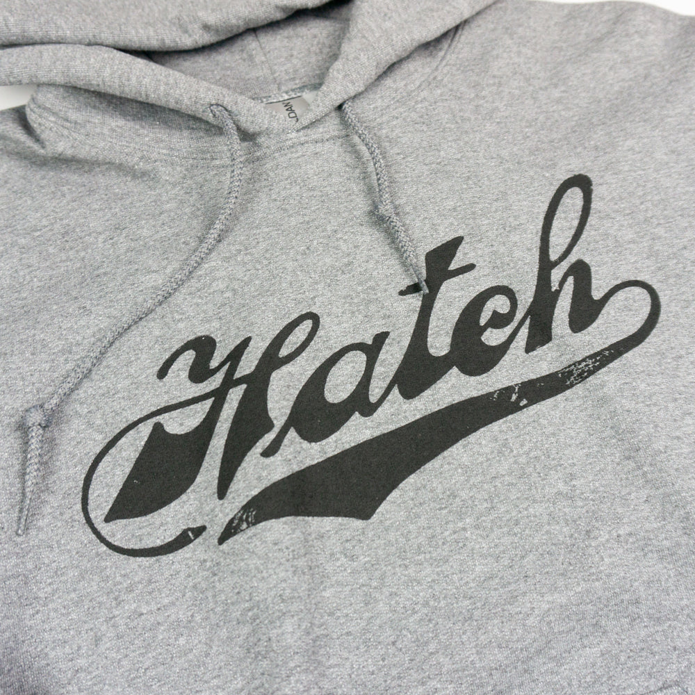 
            
                Load image into Gallery viewer, Hatch Script Pullover Hoodie
            
        
