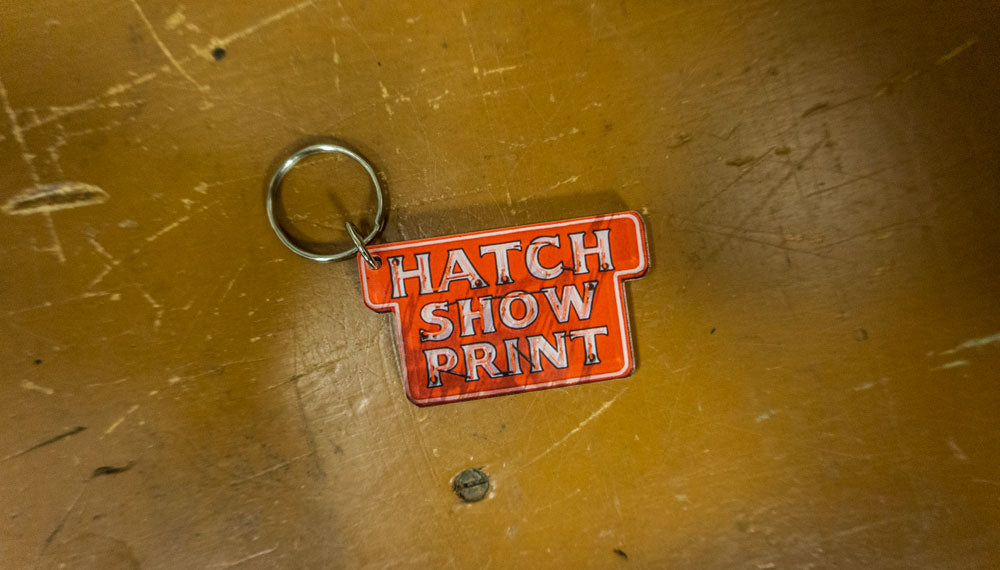 Hatch Neon Sign Keychain
