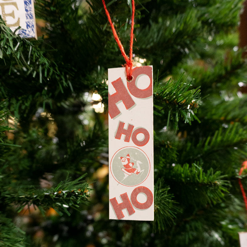 
            
                Load image into Gallery viewer, Ho Ho Ho Wooden Ornament
            
        
