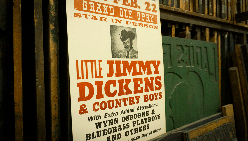 
            
                Load image into Gallery viewer, Little Jimmy Dickens &amp;amp; Country Boys Vintage Poster
            
        