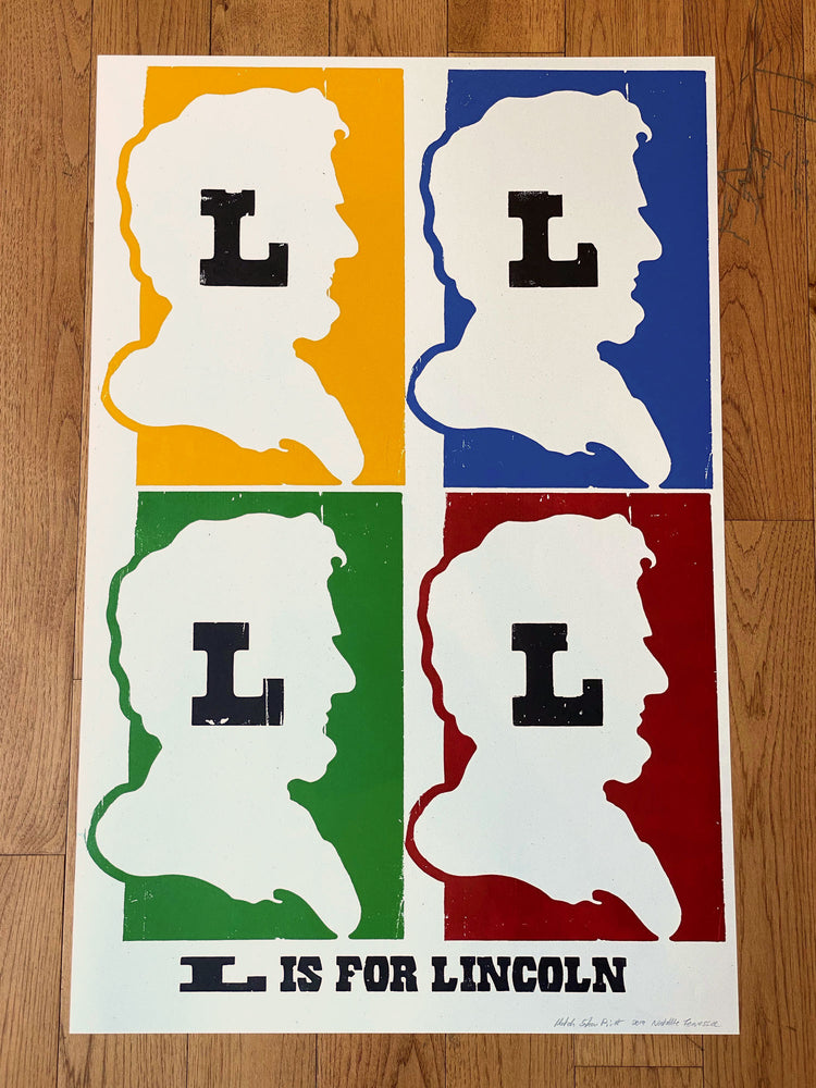 L is for Lincoln Print