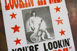 Loretta Lynn You're Lookin' at Country Poster