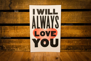 I Will Always Love You Poster