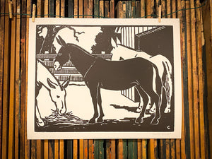 
            
                Load image into Gallery viewer, Barnyard Mule Print
            
        