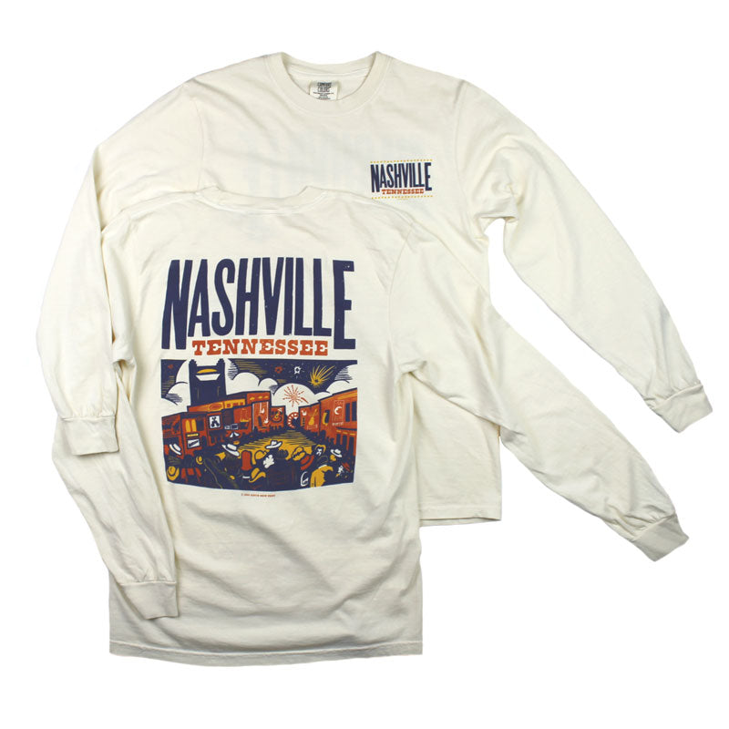 Nashville Broadway Long Sleeve T-Shirt