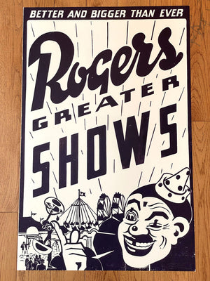 Rogers Greater Shows Print