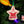 Santa Wooden Ornament