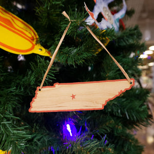 Tennessee Wooden Ornament