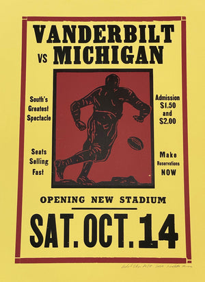 Vandy vs. Michigan Print