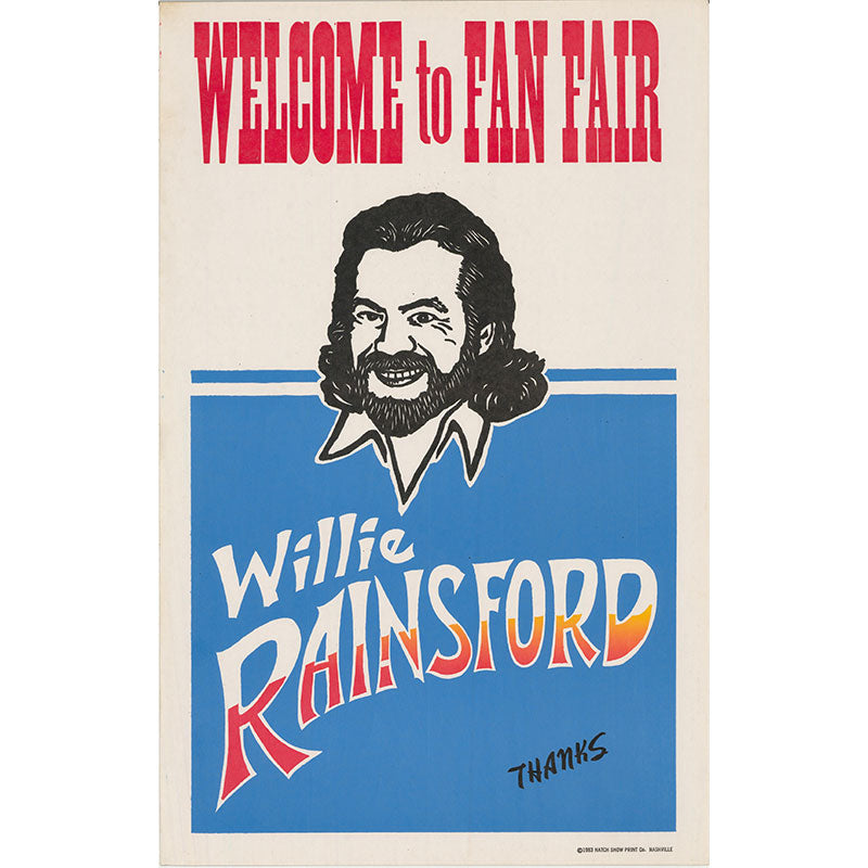 
            
                Load image into Gallery viewer, Willie Rainsford Vintage Poster
            
        